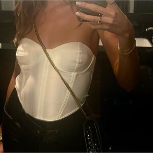 ZARA BUSTIER CORSET TOP